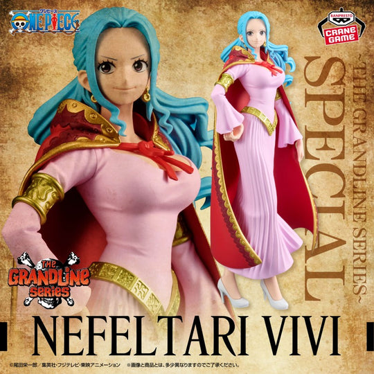 Figurine One Piece - Nefertari Vivi DXF The Grandline Series Special - Banpresto Flo'Kaze