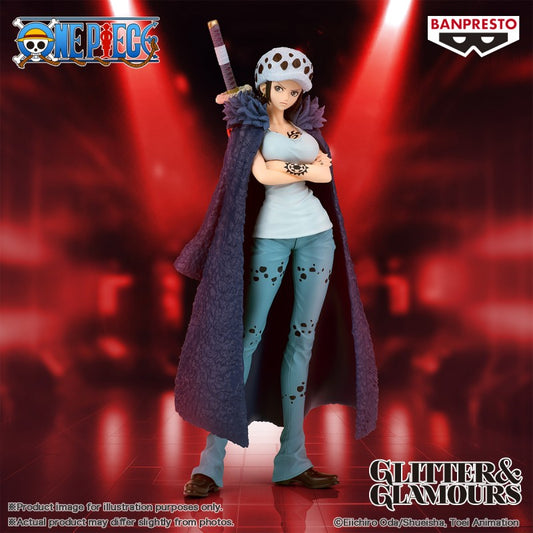 Figurine One Piece - Tragalgar Law Glitter & Glamours Change Ver. - Banpresto Flo'Kaze