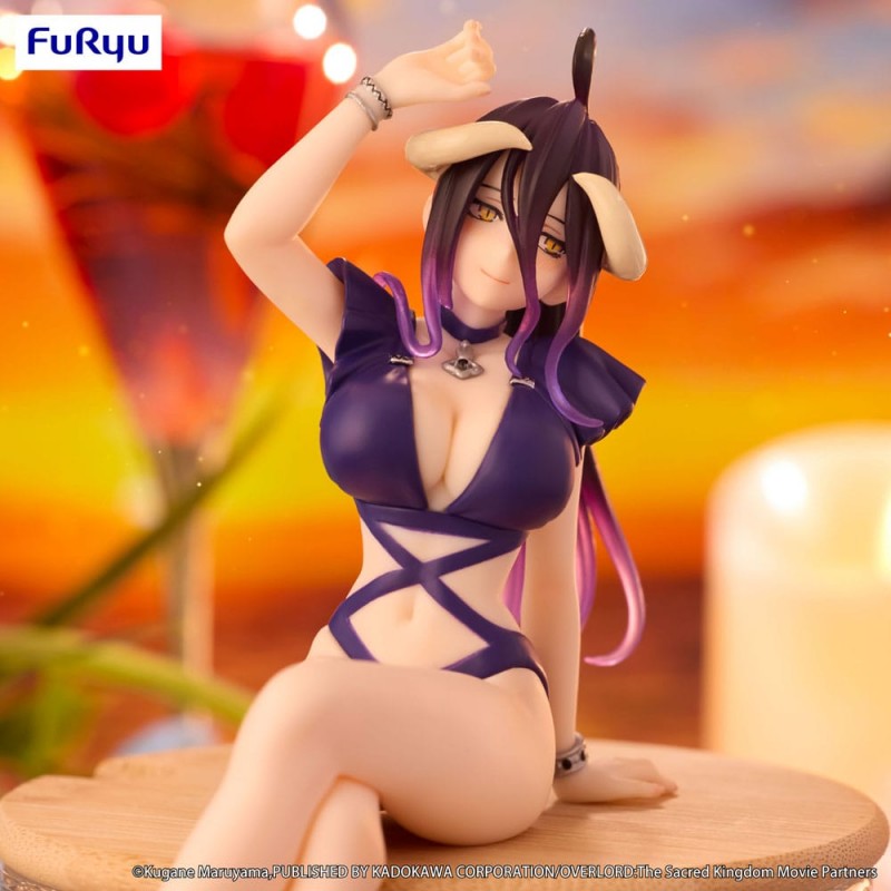 Figurine Overlord - Albedo Noodle Stopper Swimsuit Dark Purple Ver. - FuRyu Flo'Kaze