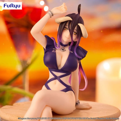 Figurine Overlord - Albedo Noodle Stopper Swimsuit Dark Purple Ver. - FuRyu Flo'Kaze