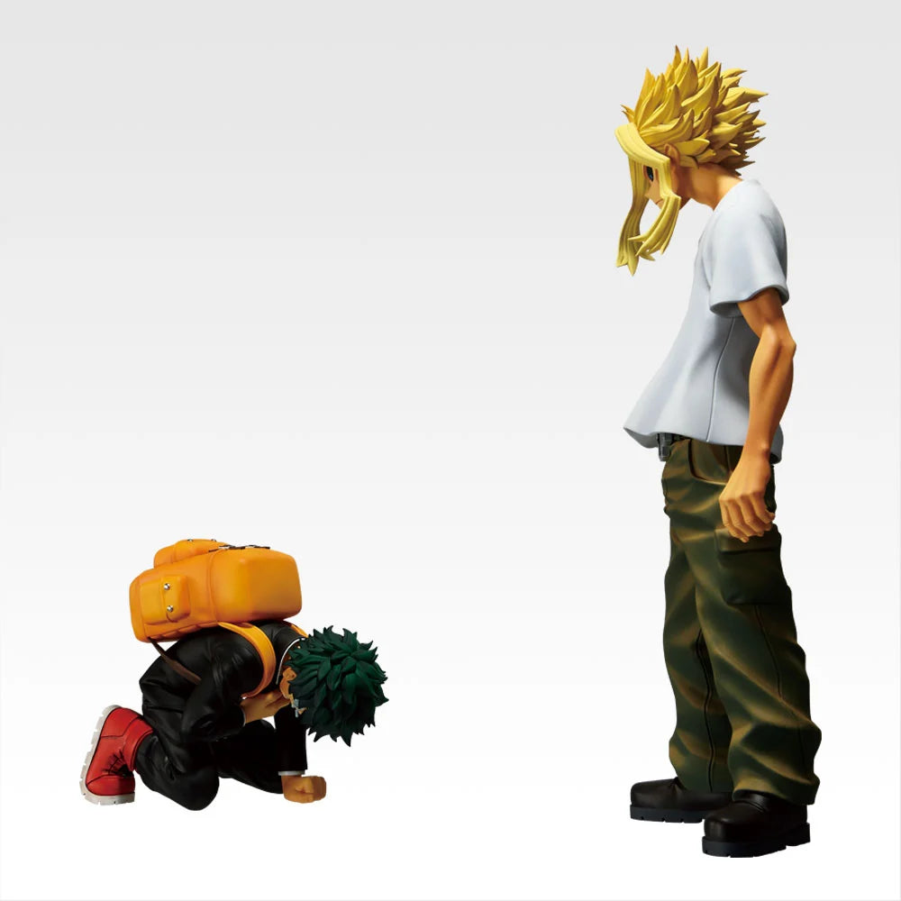 Figurine My Hero Academia - Izuku Midoriya & All Might Masterlise Plus Ichiban Kuji The Story Of Becoming The Greatest Hero Lot A - Bandai Flo'Kaze