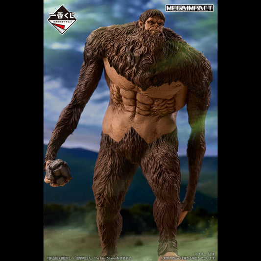 Figurine L'Attaque Des Titans - Beast Titan Ichiban Kuji Take Down The Beast Titans Lot A - Bandai Flo'Kaze