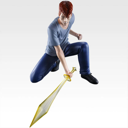 Figurine Yu Yu Hakusho - Kazuma Kuwabara Masterlise Ichiban Kuji Gate To The Demon World Arc Lot B - Bandai Flo'Kaze
