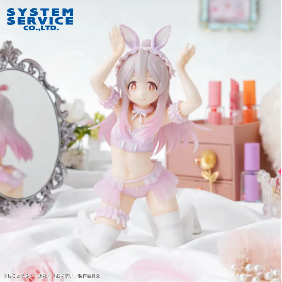 Figurine Onimai : I'm Now Your Sister! - Mahiro Oyama One-Seventh Carat Pastel Bunny Ver. - System Service Flo'Kaze