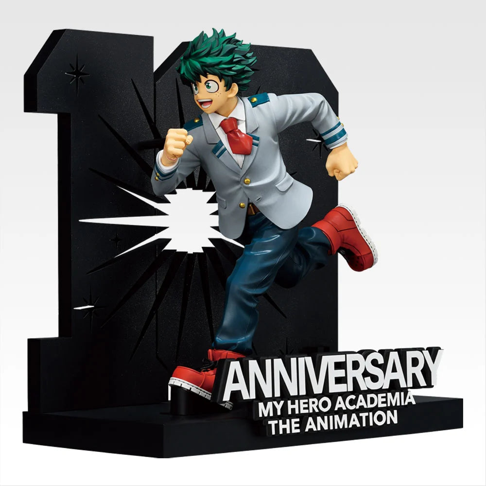 Figurine My Hero Academia - Izuku Midoriya 10th Anniversary Masterlise Ichiban Kuji The Story Of Becoming The Greatest Hero Last One - Bandai Flo'Kaze