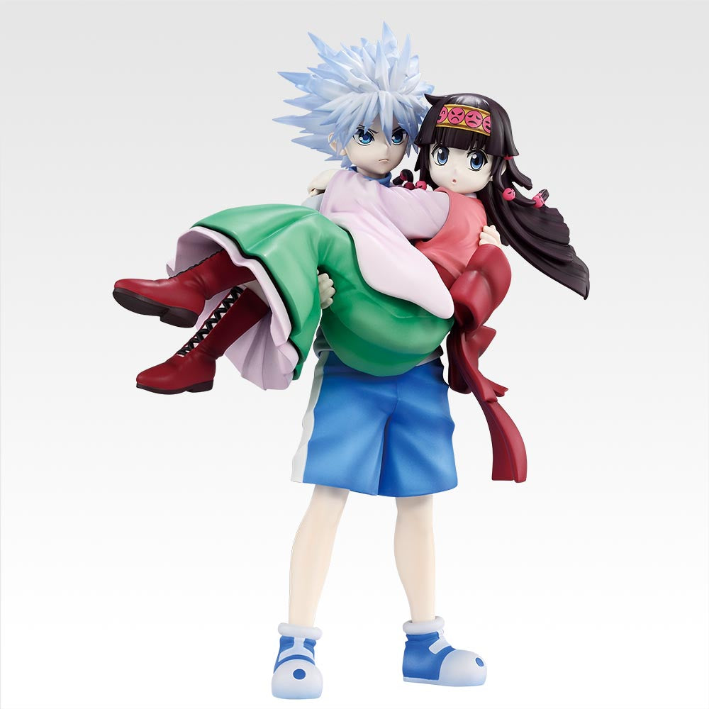 Figurine HunterXHunter - Killua & Alluka/Nanika Zoldyck Ichiban Kuji Cross the "X-Day" Lot A - Bandai Flo'Kaze