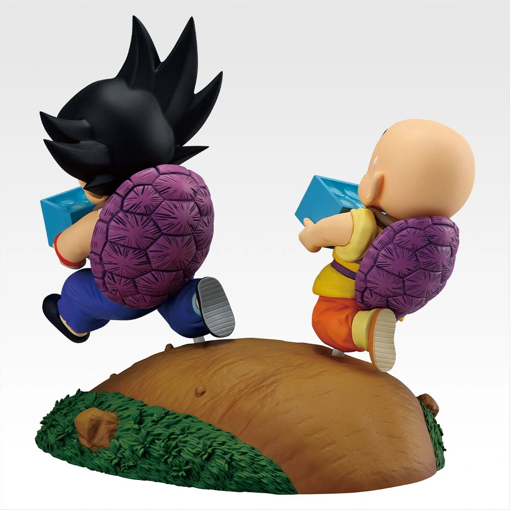 Figurine Dragon Ball - Son Goku & Krillin Milk Delivery Ichiban Kuji Fantastic Adventure 2 Lot A - Bandai Flo'Kaze