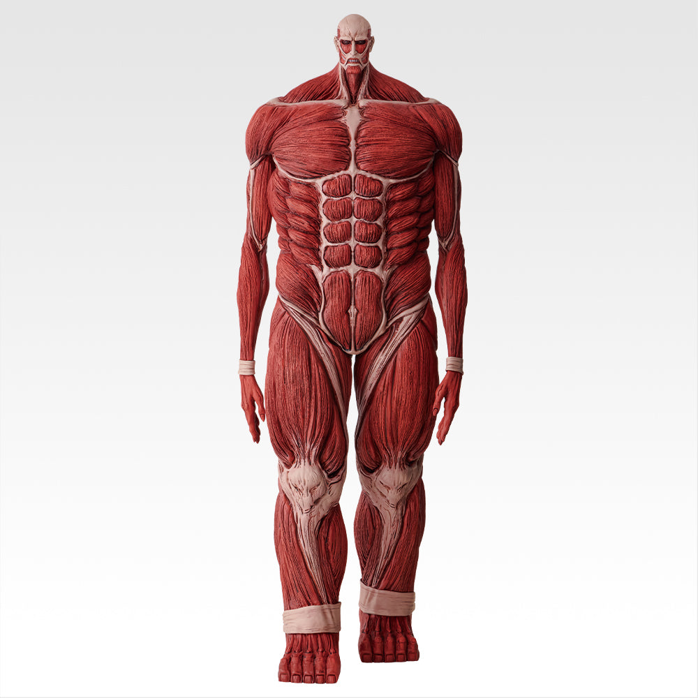 Figurine L'Attaque Des Titans - Colossal Titan Ichiban Kuji Take Down The Beast Titans Last One - Bandai Flo'Kaze