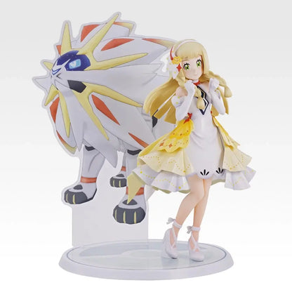 Figurine Pokemon - Lillie & Solgaleo Masterlise Plus Ichiban Kuji Pokemon Masters EX 7th Anniversary Last One - Bandai Flo'Kaze