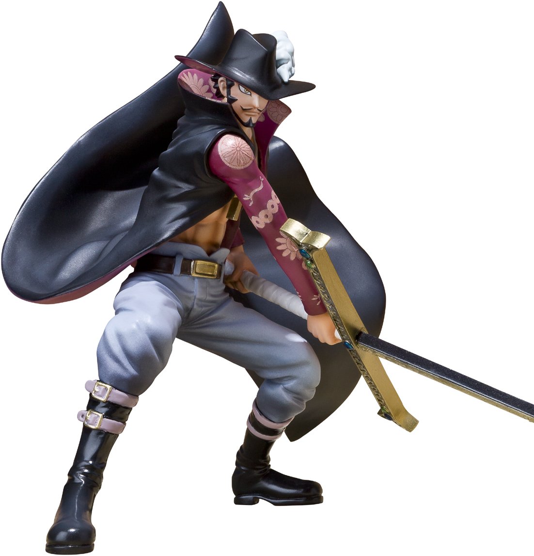 Figurine One Piece - Dracule Mihawk Figuarts Zero Battle Ver. - Tamashii Nations Flo'Kaze