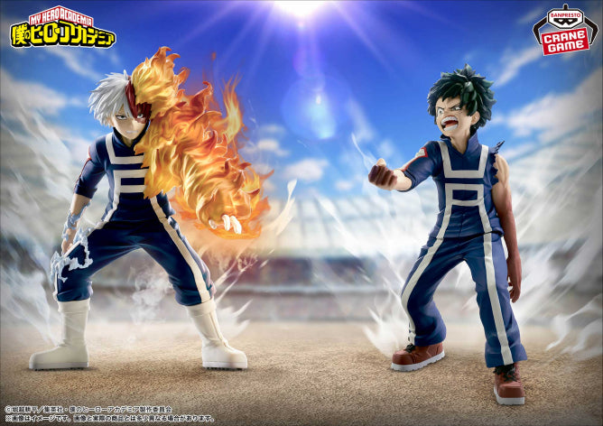 Figurine My Hero Academia - Shoto Todoroki The Amazing Heroes Sports Festival Ver. - Banpresto Flo'Kaze