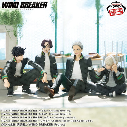 Figurine Wind Breaker - Suo Hayato Chatting Time! - Banpresto Flo'Kaze