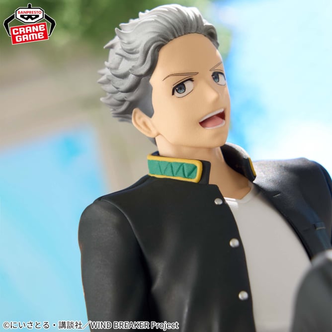 Figurine Wind Breaker - Umemiya Hajime Chatting Time! - Banpresto Flo'Kaze