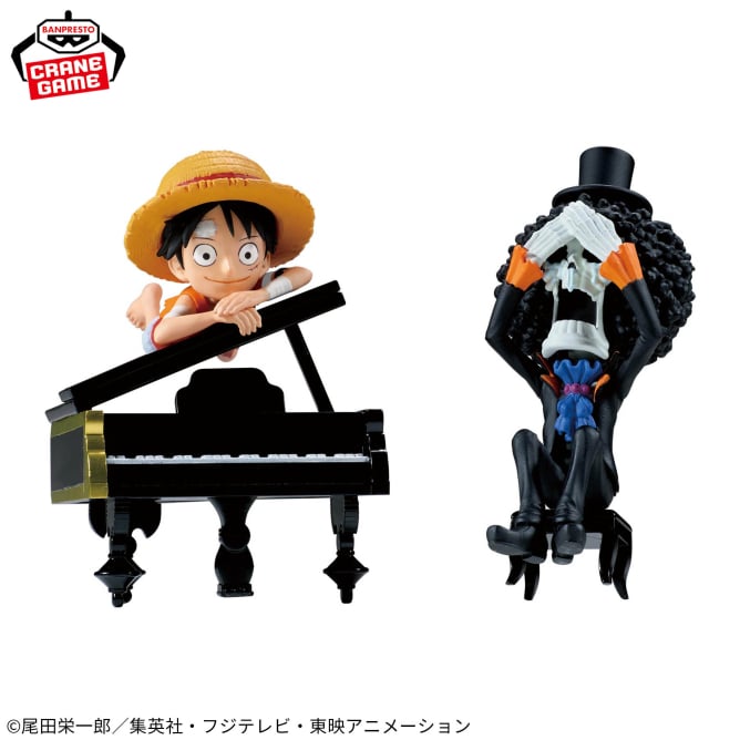 Figurine One Piece - WCF Monkey D. Luffy & Brook Log Stories - Banpresto Flo'Kaze