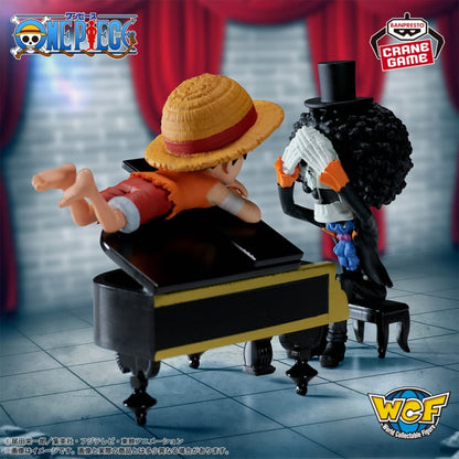 Figurine One Piece - WCF Monkey D. Luffy & Brook Log Stories - Banpresto Flo'Kaze