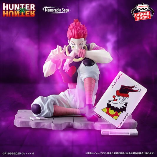 Figurine HunterXHunter - Hisoka Morow Memorable Saga Special Ver. - Banpresto Flo'Kaze