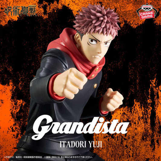 Figurine Jujutsu Kaisen - Itadori Yuji Grandista - Banpresto Flo'Kaze
