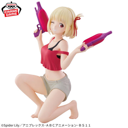Figurine Lycoris Recoil - Nishigiki Chisato Espresto Aqua Twinkle - Banpresto Flo'Kaze