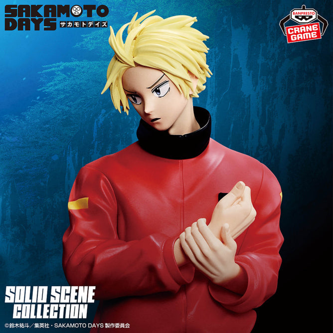 Figurine Sakamoto Days - Asakura Shin Solid Scene Collections - Banpresto Flo'Kaze