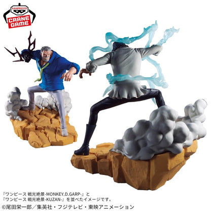 Figurine One Piece - Monkey D. Garp Senkou Zekkei - Banpresto Flo'Kaze