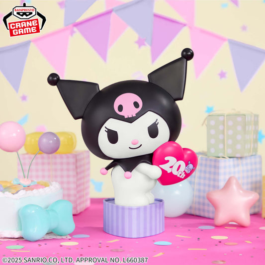 Figurine Sanrio - Kuromi BIG Sofvimates 20Th - Banpresto Flo'Kaze
