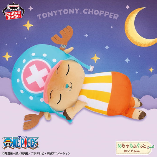 Peluche One Piece - Tony Tony Chopper Super Soft Goodnight - Banpresto Flo'Kaze