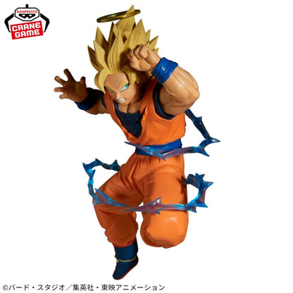 Figurine Dragon Ball Z - Son Goku Super Saiyan 2 Match Makers (VS Majin Vegeta) - Banpresto Flo'Kaze