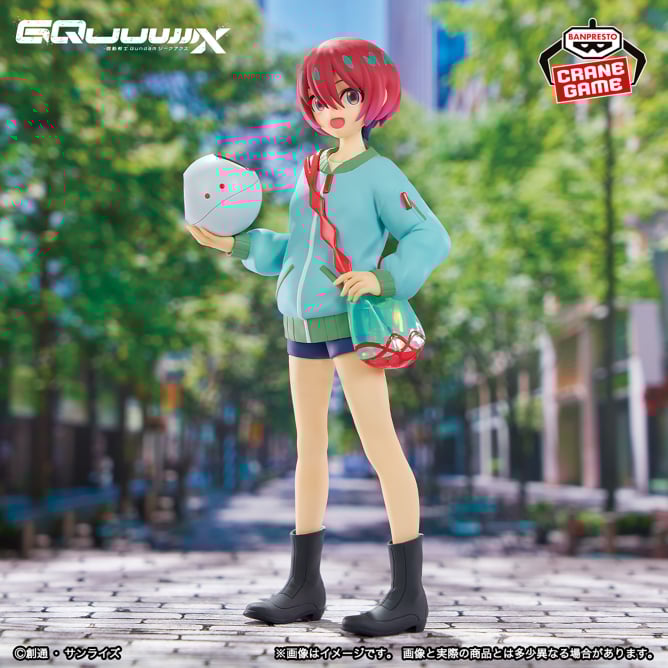 Figurine Mobile Suit Gundam GQuuuuuuX - Amate Yuzuriha Plain Clothes - Banpresto Flo'Kaze