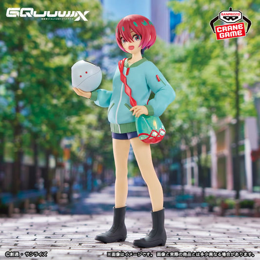Figurine Mobile Suit Gundam GQuuuuuuX - Amate Yuzuriha Plain Clothes - Banpresto Flo'Kaze