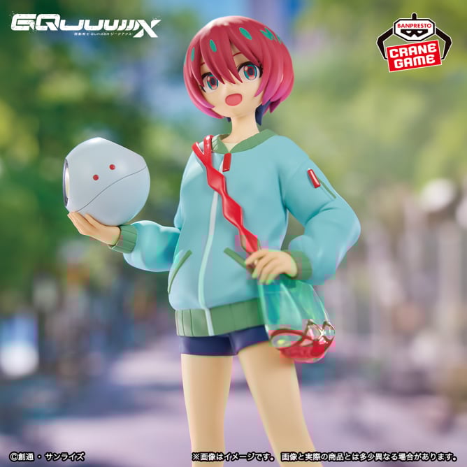 Figurine Mobile Suit Gundam GQuuuuuuX - Amate Yuzuriha Plain Clothes - Banpresto Flo'Kaze