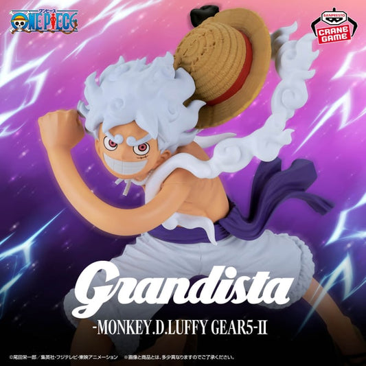 Figurine One Piece - Monkey D. Luffy Gear 5 Grandista II - Banpresto Flo'Kaze