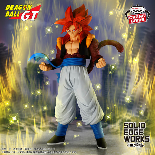 Figurine Dragon Ball GT - Gogeta Super Saiyan 4 Solid Edge Works - Banpresto Flo'Kaze