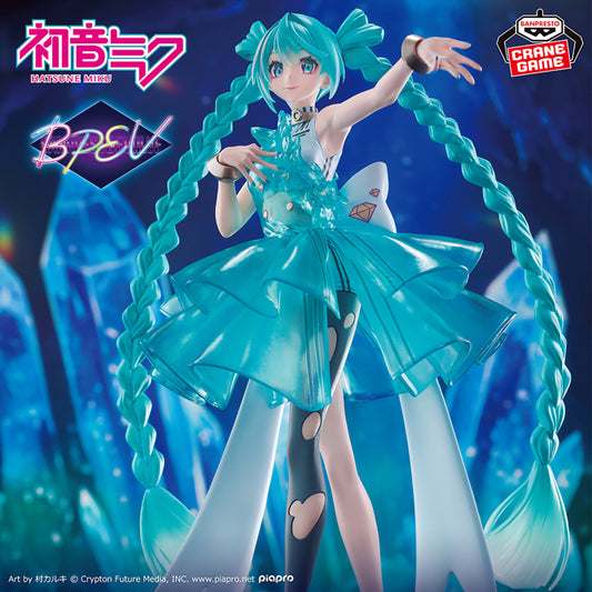 Figurine Vocaloid - Hatsune Miku BPEV Clearluxe Emerald Gem - Banpresto Flo'Kaze