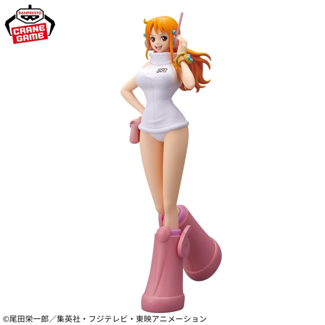 Figurine One Piece - Nami Glitter & Glamours EggHead Ver. - Banpresto Flo'Kaze