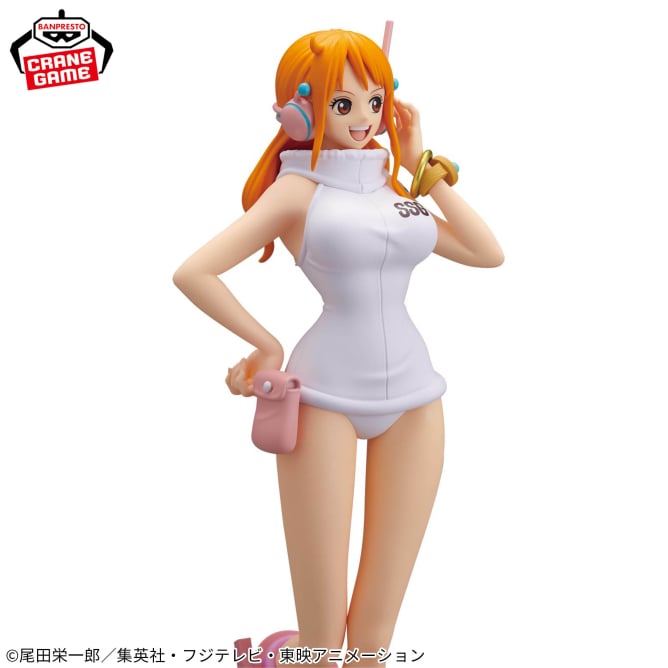 Figurine One Piece - Nami Glitter & Glamours EggHead Ver. - Banpresto Flo'Kaze
