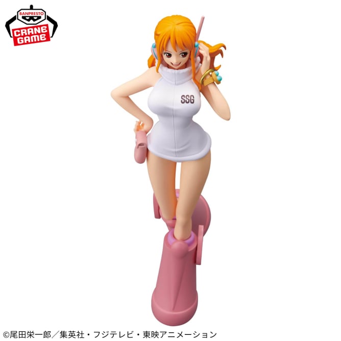 Figurine One Piece - Nami Glitter & Glamours EggHead Ver. - Banpresto Flo'Kaze