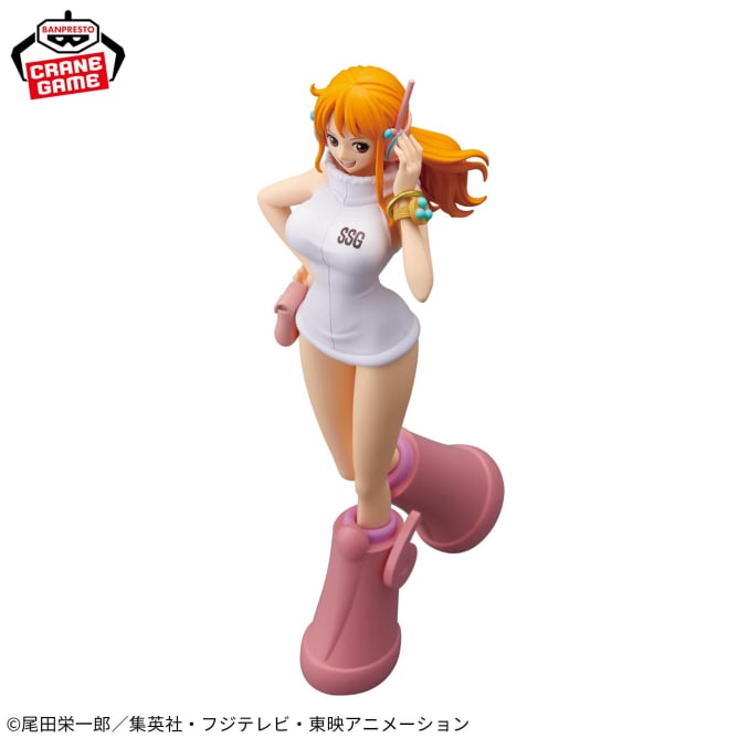 Figurine One Piece - Nami Glitter & Glamours EggHead Ver. - Banpresto Flo'Kaze