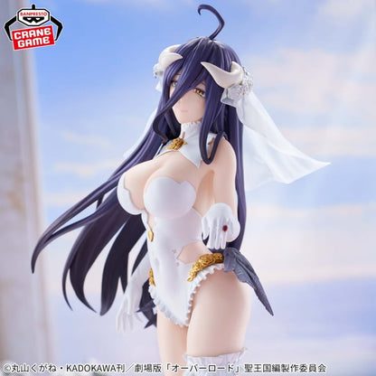 Figurine Overlord - Albedo Glitter & Glamours Wedding Ver. - Banpresto Flo'Kaze
