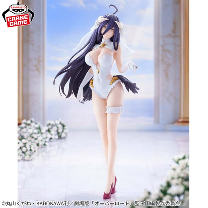 Figurine Overlord - Albedo Glitter & Glamours Wedding Ver. - Banpresto Flo'Kaze