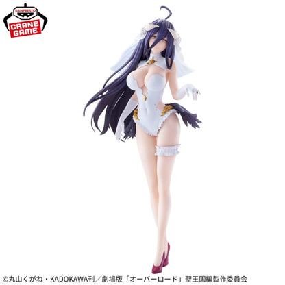Figurine Overlord - Albedo Glitter & Glamours Wedding Ver. - Banpresto Flo'Kaze