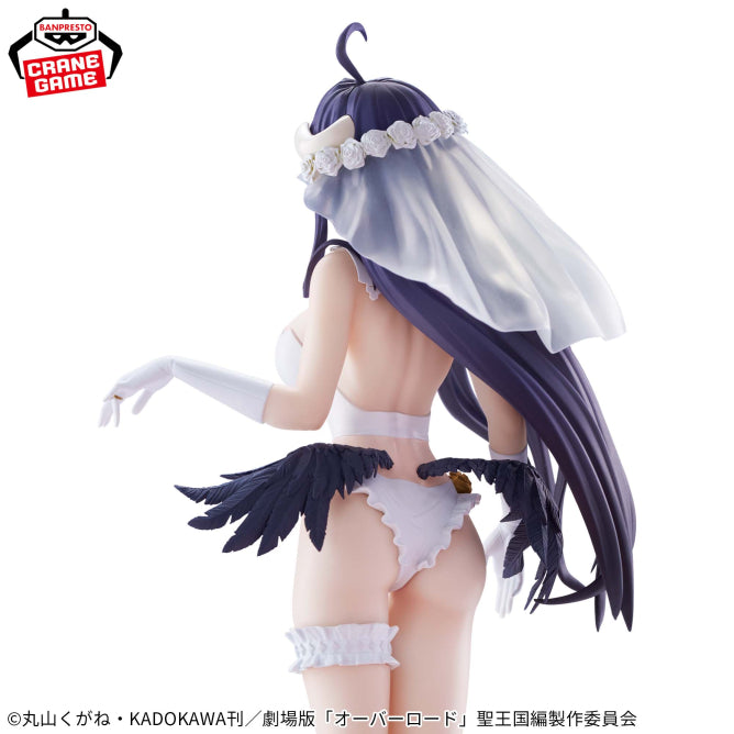 Figurine Overlord - Albedo Glitter & Glamours Wedding Ver. - Banpresto Flo'Kaze