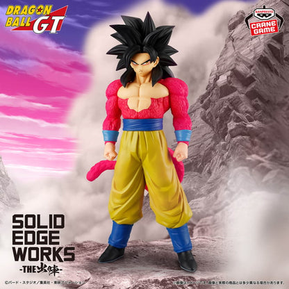 Figurine Dragon Ball GT - Son Goku Super Saiyan 4 Solid Edge Works - Banpresto Flo'Kaze