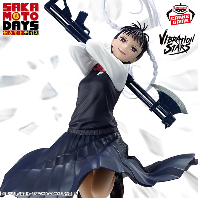 Figurine Sakamoto Days - Nao Toramaru Vibration Stars - Banpresto Flo'Kaze