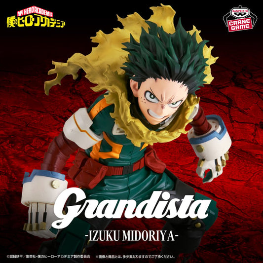 Figurine My Hero Academia - Izuku Midoriya Grandista - Banpresto Flo'Kaze