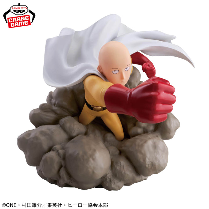 Figurine One Punch Man - Saitama Diorama Figure - Banpresto Flo'Kaze