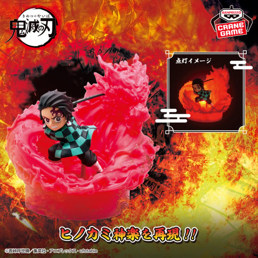 Lampe Demon Slayer - Kamado Tanjiro Hinokami Kagura - Banpresto Flo'Kaze