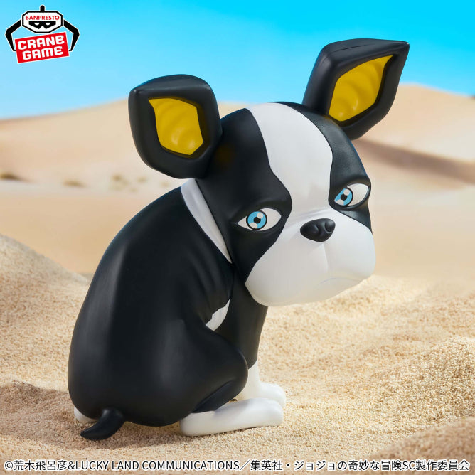 Figurine Jojo's Bizarre Adventure Stardust Crusaders - Iggy SOFVIMATES Vol.4 - Banpresto Flo'Kaze