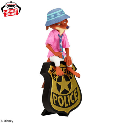 Figurine Zootopia 2 - Nick Wilde Monitor Top - Banpresto Flo'Kaze