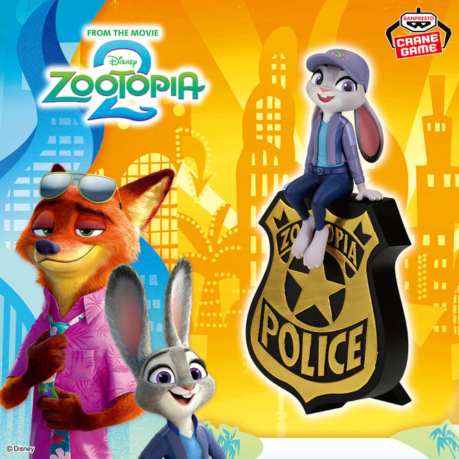 Figurine Zootopia 2 - Judy Hopps Monitor Top - Banpresto Flo'Kaze