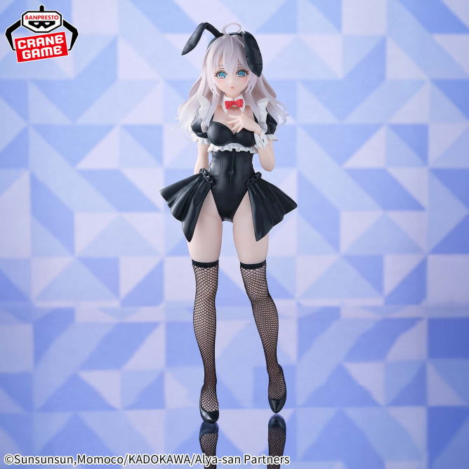 Figurine Alya Sometimes Hides Her Feelings In Russian - Alya Glitter & Glamours Bunny Ver. - Banpresto Flo'Kaze